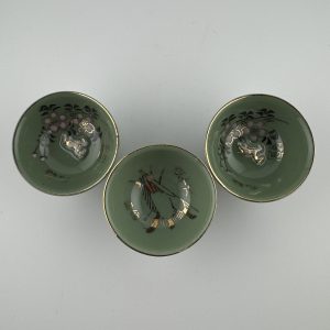 Japanese Military Sake Cups