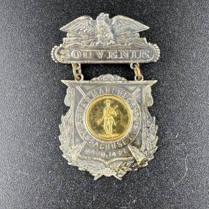 Souvenir Commemorative Badge Massachusetts