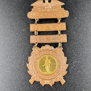 Souvenir Commemorative Badge National Guard Encampment