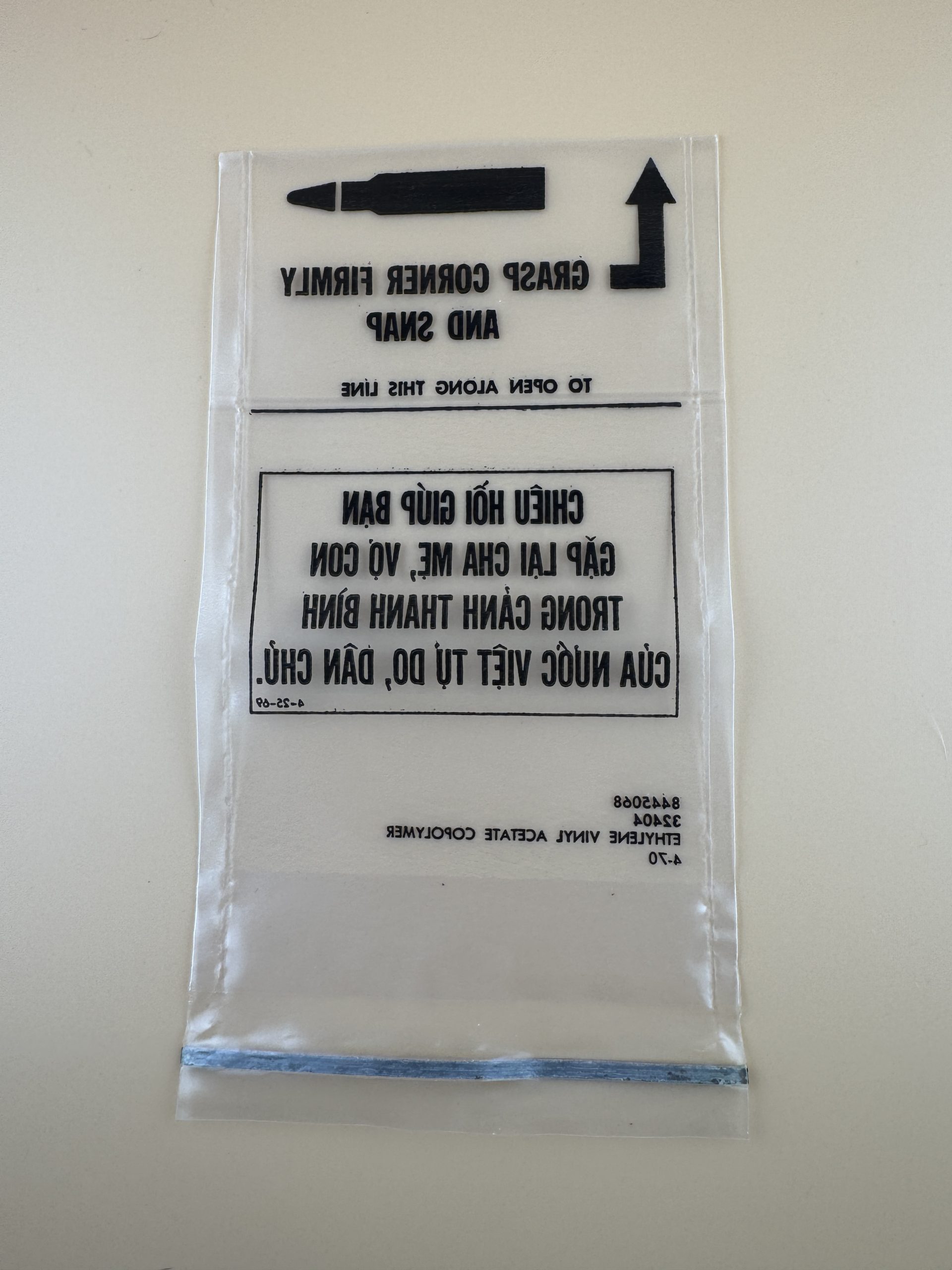 Vietnam War Chieu Hoi Magazine Bag - Image 2
