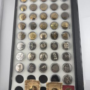 Military Collar Disks with Case ***Dealer Lot***