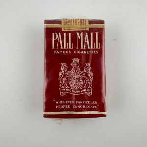 Pall Mall Military Tax Stamp Cigarette Pack Sealed