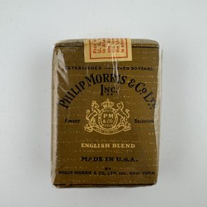 Phillip Morris Cigarette Pack WW2 Era